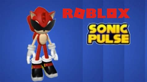 Sonic Pulse Rp Roblox Fangame Youtube