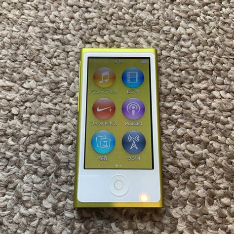 Yahooオークション 【利用1ヶ月使用】ipod Nano 第7世代 16gb Apple