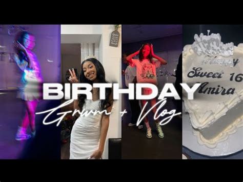 Grwm For My Th Birthday Nails Lashes Hair Makeup Party