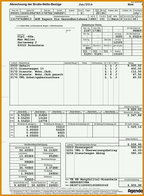 Am Beliebtesten 10 Lohnzettel Muster 668082 Muster Vorlagen