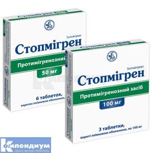 Активное вещество СУМАТРИПТАН (SUMATRIPTANUM) | Компендиум