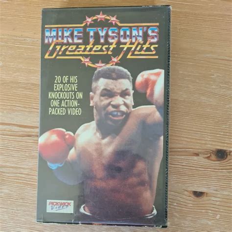 Mike Tyson S Greatest Hits Vhs Picclick Uk