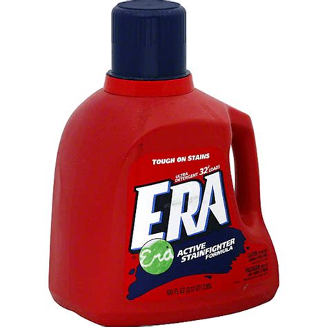 Era Detergent Active Stainfighter Formula Laundry Detergent Sun Fresh