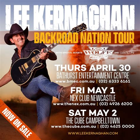 Due To Popular Demand Lee Kernaghan Adds More Shows To His Backroad