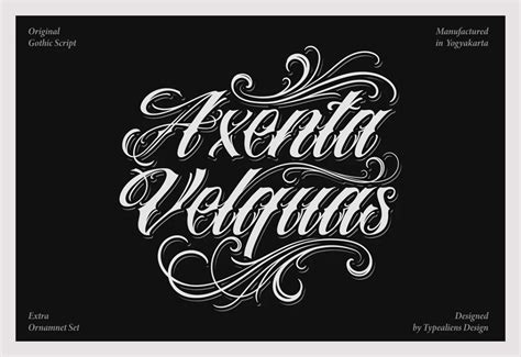 17+ Beautiful Free Tattoo Fonts for Artists - Immense Art