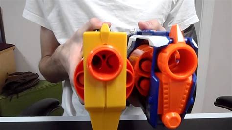 Review Nerf Elite Strongarm Unboxing And Demo The Maverick Reimagined Youtube