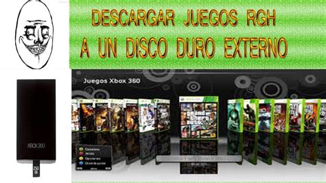 Como Descargar Juegos De Xbox Rgh Y Pasarlo A Un Disco Duro Externo