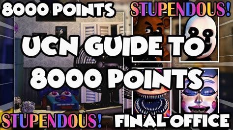 How To Get Points In Fnaf Ucn Walkthrough Fnaf Academy Youtube