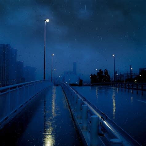 Rainy Night City | Wallpapers HDV