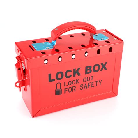 Portable 13 Locks Group Lockout Boxchina Safety Lockout Box Supplier