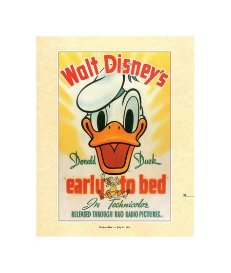 Vintage Donald Duck Print Item 106m 1941 16 X Etsy