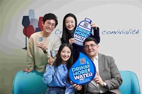 Pernod Ricard Korea Launches Drink More Water Staff Challenge