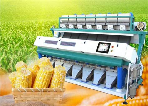 Intelligent Grain Color Sorter Rgb Ccd Optical Sorting Machine