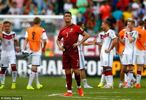 Cristiano Ronaldo Watch Portugal Stars World Cup Opener Ends In Defeat To Germany Daily Mail