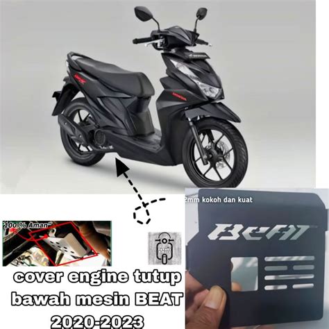 Cover Engine Cover Mesin Tutup Bawah Mesin BEAT STREET BEAT DELUX Thn