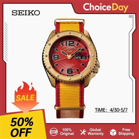 Seiko Rel Gio Esportivo Autom Tico Original Para Homens Imperme Vel