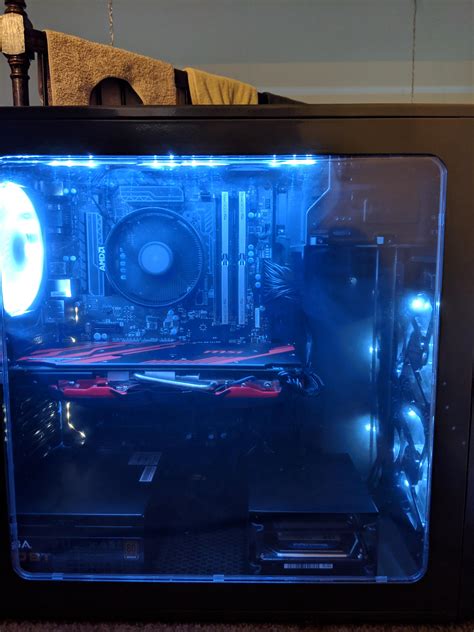 Finished Building My Bro His First Gaming Pc Ryzen 5 Rx 570 16g Ram R Pcmasterrace