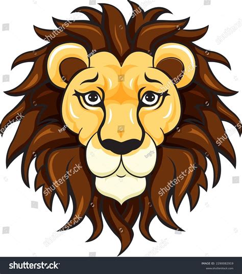 Lion Face Painting Images Lion Face Silhouette Lion Svg Pdf Dxf Png