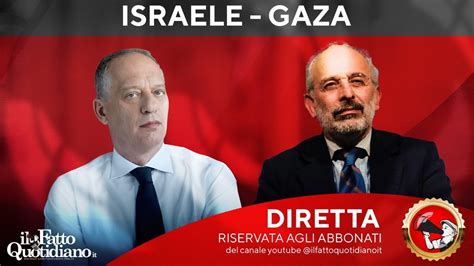 Israele Palestina Peter Gomez Dialoga Con Gad Lerner YouTube