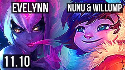 Evelynn Vs Nunu And Willump Jungle 15111 Legendary 800 Games