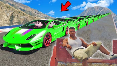 GTA 5 Franklin Trying To Steal World S Longest Car In GTA 5 GTA 5