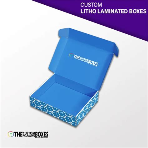 Custom Litho Laminated Packaging Boxes Custom Packaging Boxes