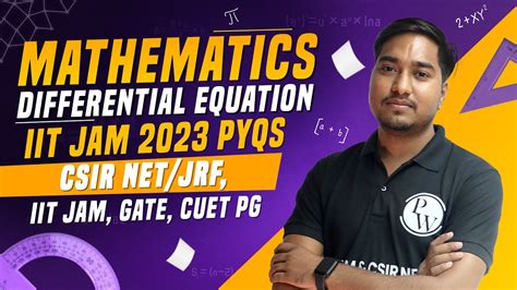 Mathematics Differential Equation Iit Jam 2023 Pyqs Csir Netjrf Iit Jam Gate Cuet