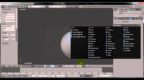 Blender 26 Beginner Course Tutorial 8 Creating Your First Model Part Ii Hd Youtube