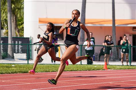 Hebron Tops The Nation In The Womens 400m Hurdles Hurricanes Gather New Personal Bests And