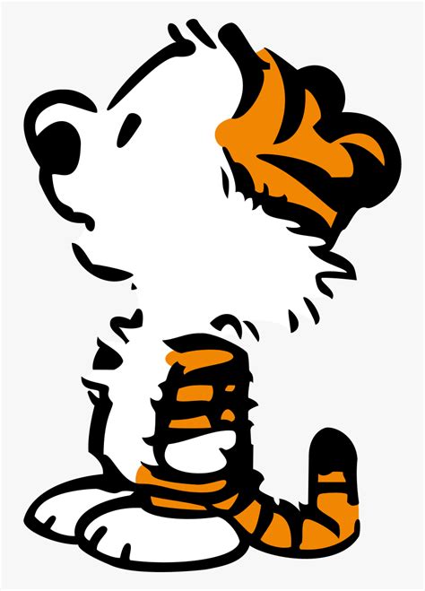 Calvin And Hobbes Calvin Tiger is a free transparent background clipart ...