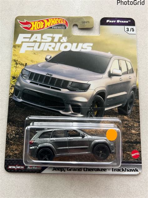 Hotwheels Fast And Furious Jeep Grand Cherokee Trackhawk Hobbies