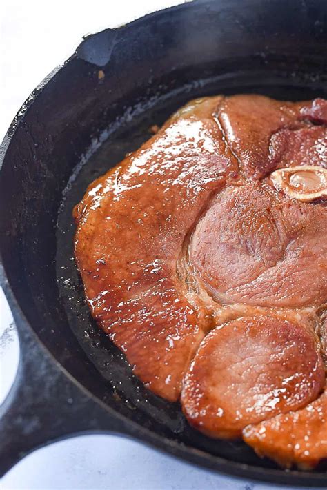 Glazed Ham Steak Recipe By Leigh Anne Wilkes