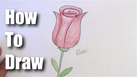 A Draw How Rose How To