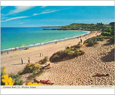 P Otoole And John Hinde Postcard Showing An Expansive Beach In The