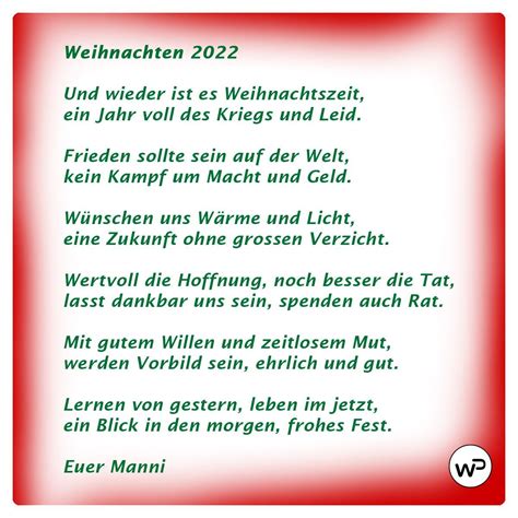 Mein Gedicht Zu Weihnachten 2022 Gedicht Weihnachten Weihnachtszeit