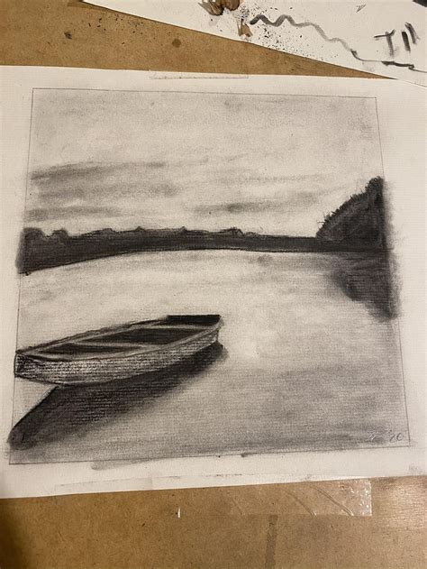 My First Charcoal Drawing Skillshare Student Project