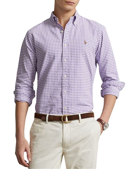 Polo Ralph Lauren Classic Fit Gingham Oxford Shirt Bloomingdales