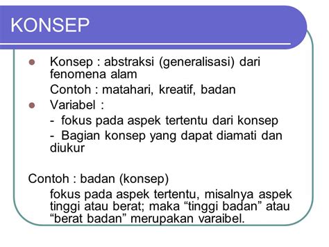 Detail Contoh Konsep Penelitian Koleksi Nomer