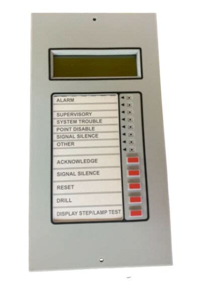 Notifier Lcd2 80 Backlit Lcd Annunciator For Sale Online Ebay