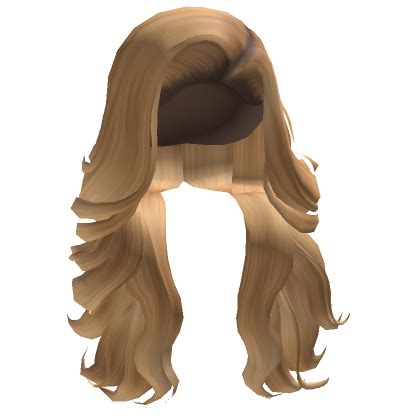 Side Part Blowout In Gold Blonde Roblox