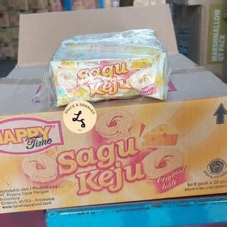 Jual Sagu Keju Happy Time Pack Isi Pcs Gr Shopee Indonesia