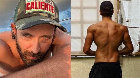 Hrithik Roshan Drops A Thirst Trap As He Flaunts His Ripped Back Fans