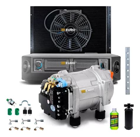 Kit Ar Condicionado El Trico Euro Completo Kombi Cabine Parcelamento