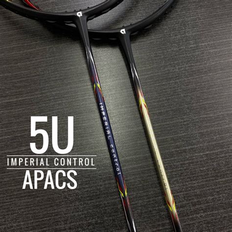 Apacsimperial Controlbadminton Racket Raket Badminton Badminton