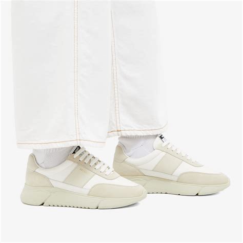 Axel Arigato Genesis Vintage Runner Sneakers White Cremino End