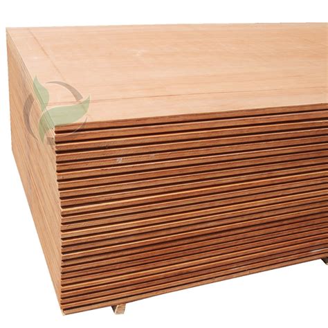 Marine Container Wood Floor Panel 28mm Thickness Keruing Faced Plywood