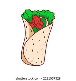 Kebab Vector Illustration Kebab Vector Illustration Stock Vector ...