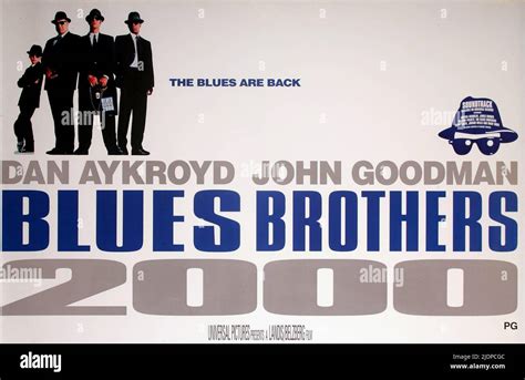 BONIFANT,GOODMAN,AYKROYD,POSTER, BLUES BROTHERS 2000, 1998 Stock Photo ...