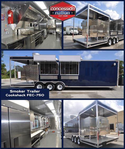 Smoker Trailers For Sale Food Trucks Concession Nation