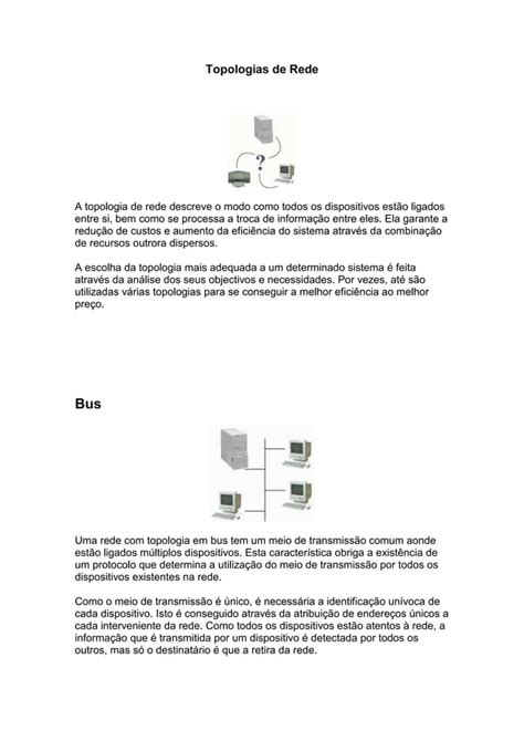 Topologias De Rede PDF